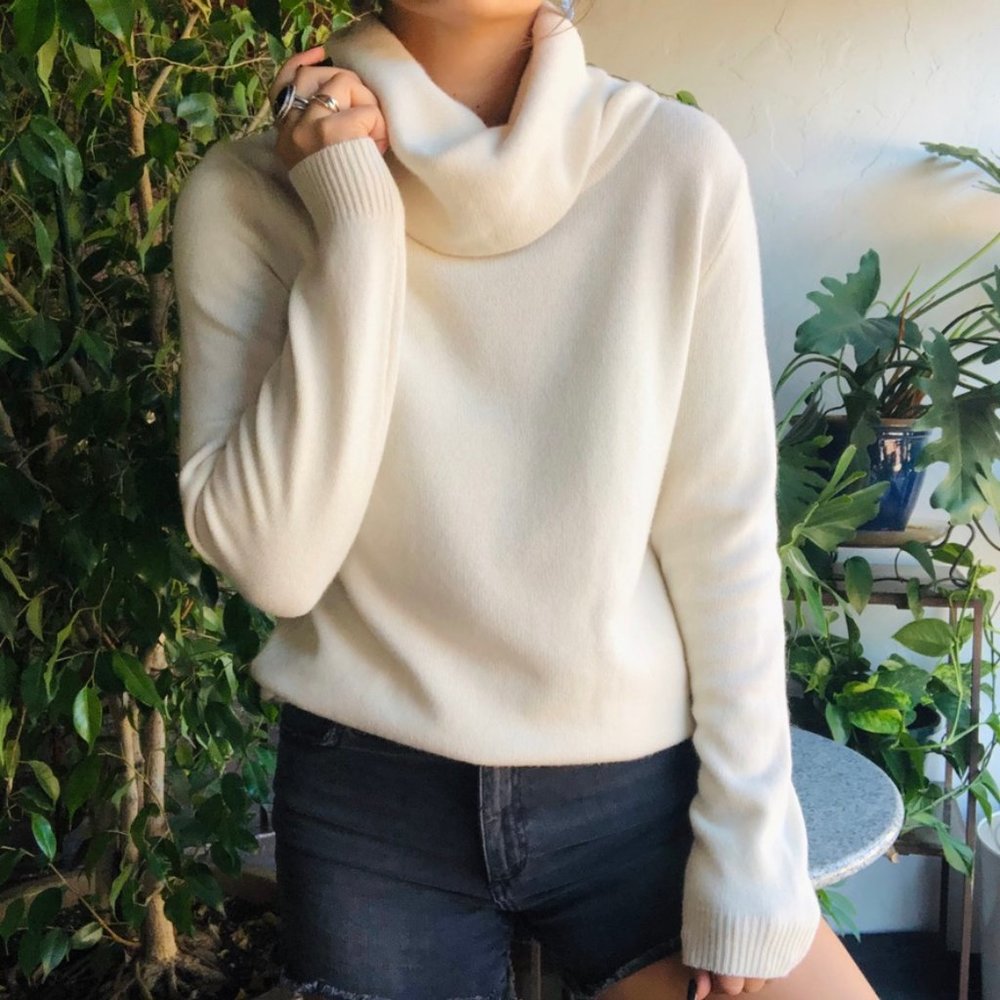 SOLD | Black Label Wool+Cashmere Sweater - Picture 1 of 11